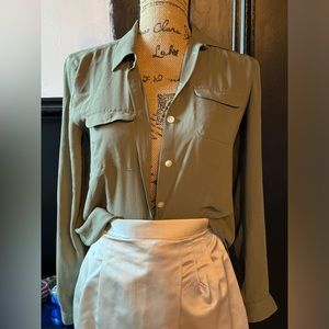 Vintage green blouse by loft